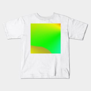 green orange gradient Kids T-Shirt